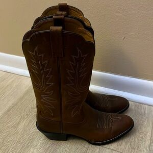 Ariat Women’s Leather Cowboy Boots